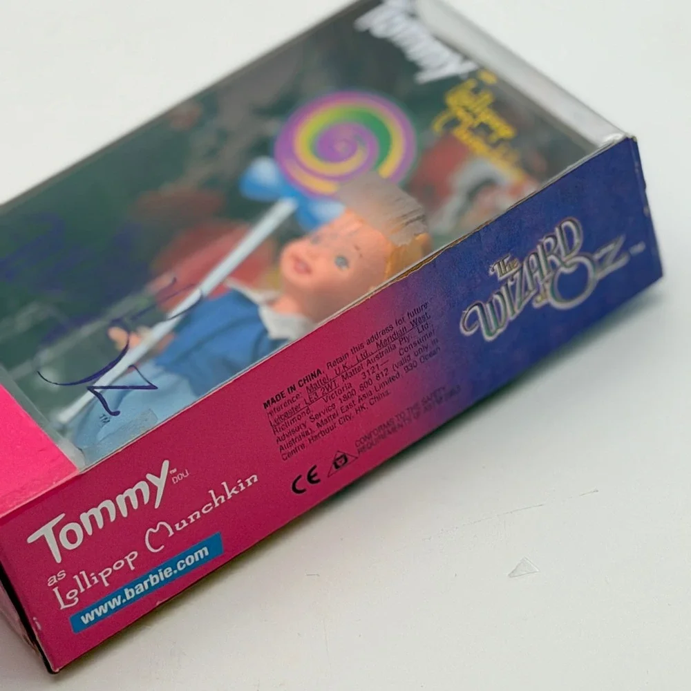 Mattel Wizard of Oz Tommy as Lollipop Munchkin Doll 1999 Vintage 25823 NIB